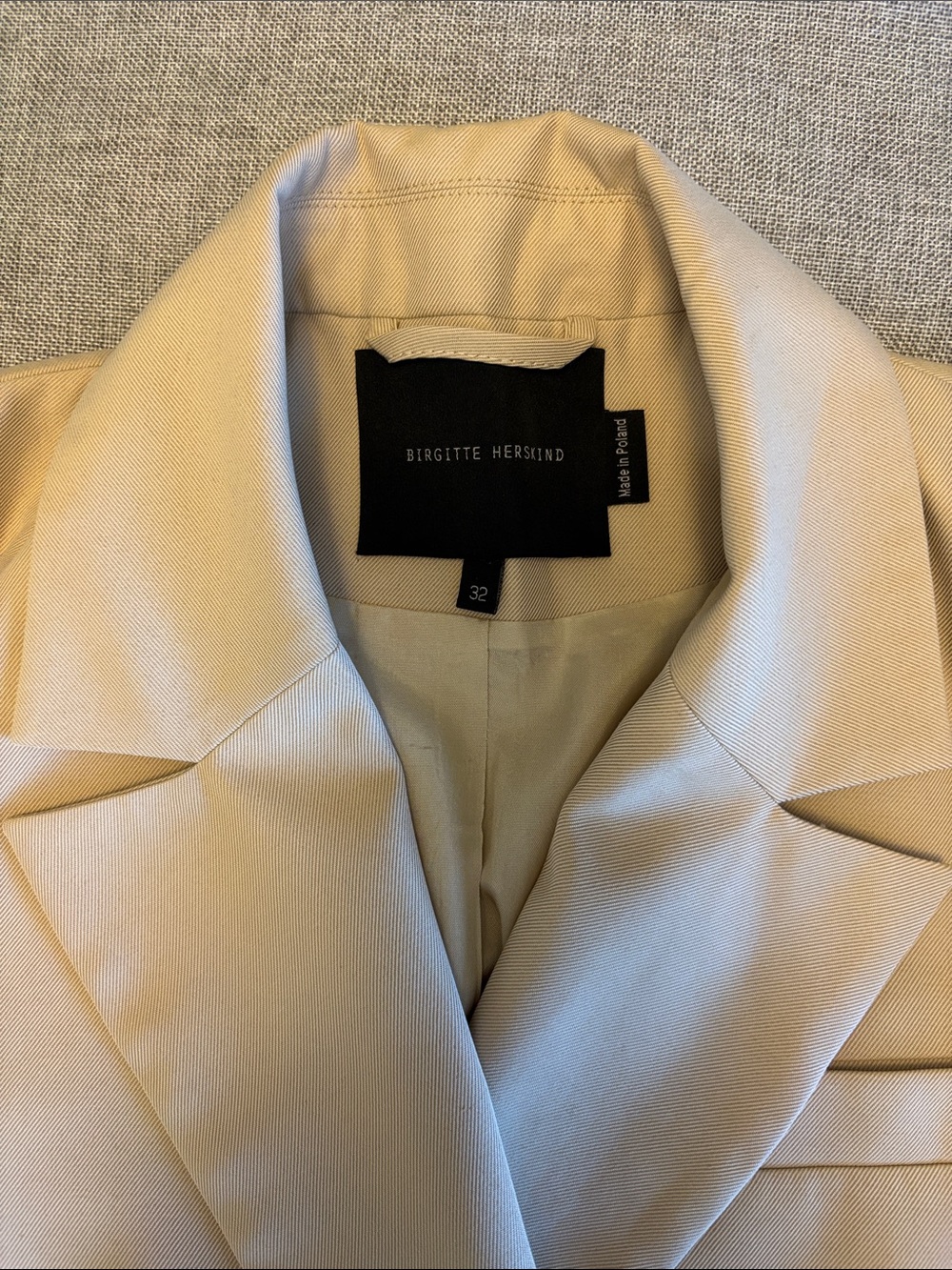 BIRGITTE HERSKIND Verner Blazer, oversized, Sz 32. - Picture 7 of 15